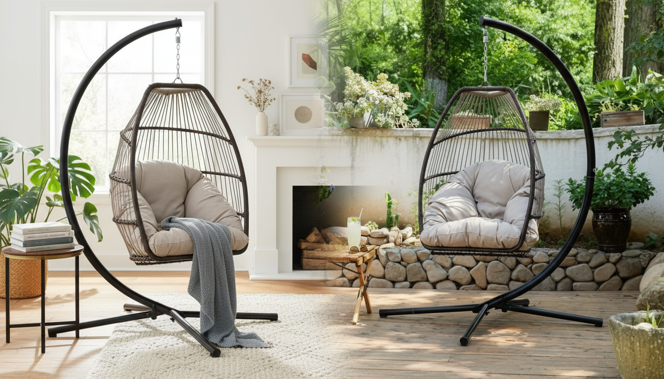 Basket Egg Chair Stand Guide: Indoor & Outdoor Setup
