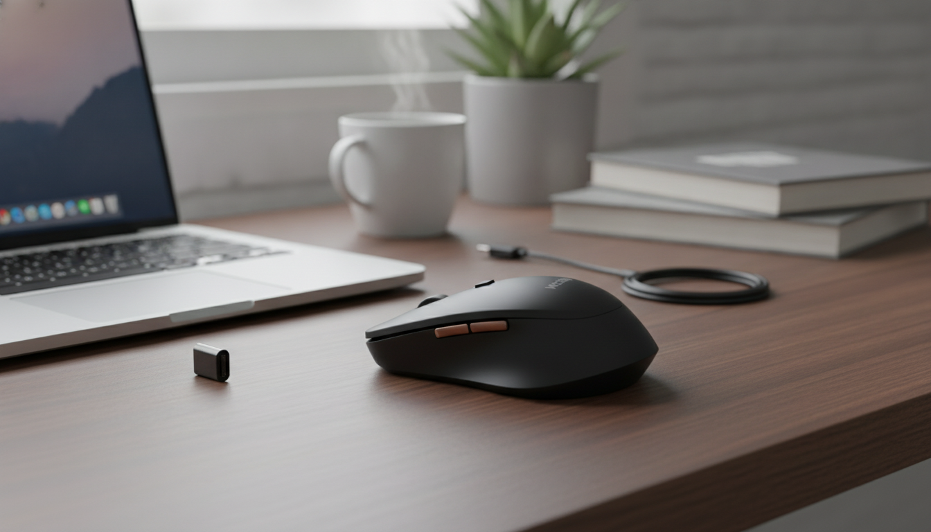 USB-C 2.4GHz Wireless Mouse: Easy Plug-and-Play