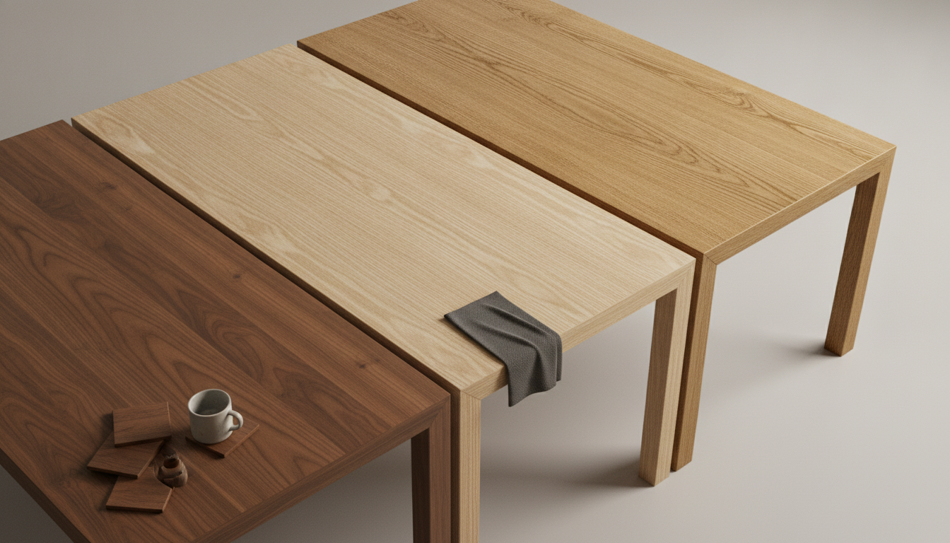 Best Solid Wood for a Table: Oak vs Maple vs Walnut